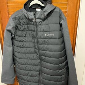 Columbia Thermal Coil Black Jacket